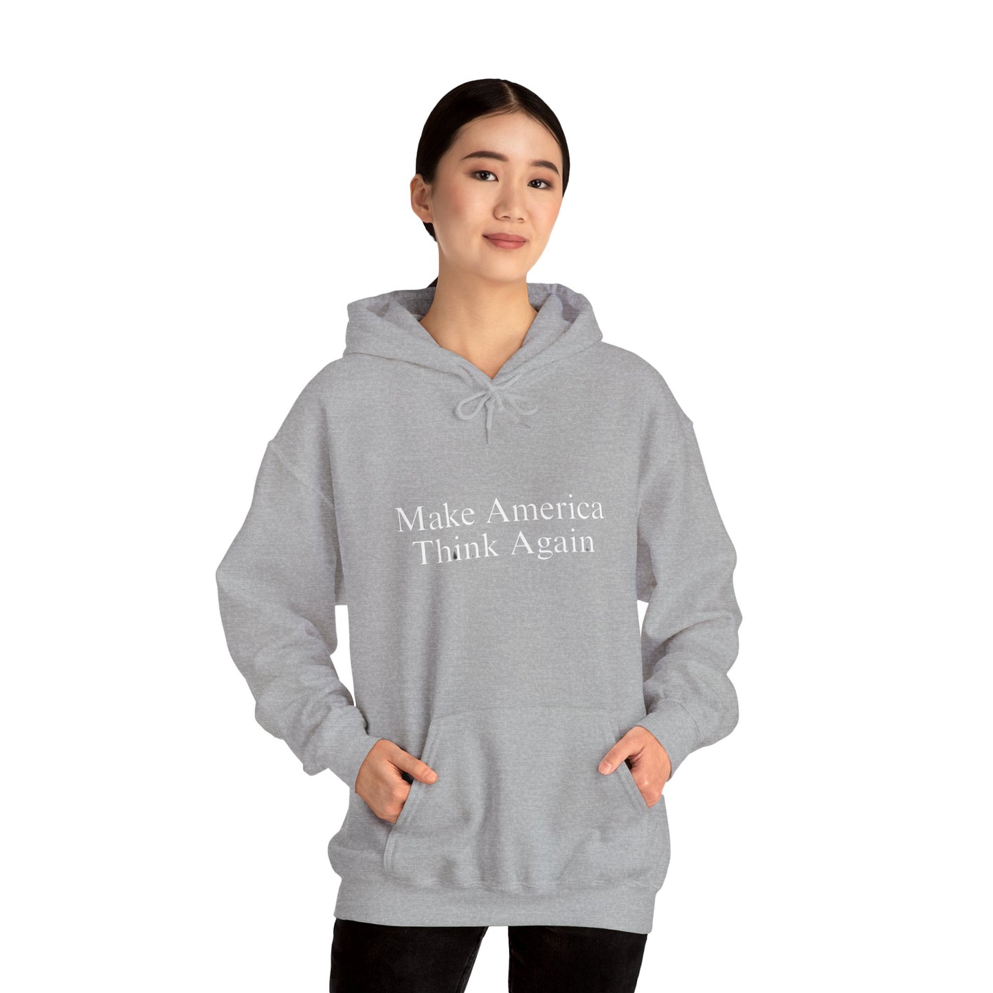 Make America Think Again Hoodie