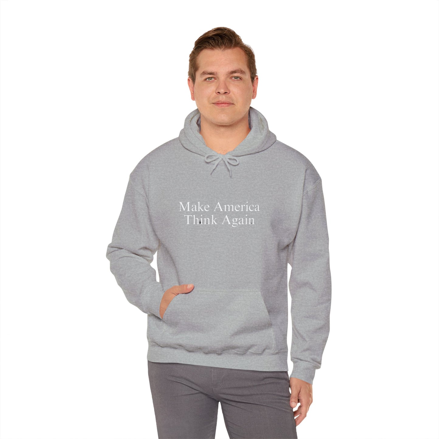 Make America Think Again Hoodie